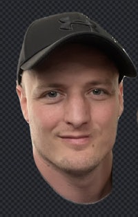 a man in a black hat and a man in a black cap